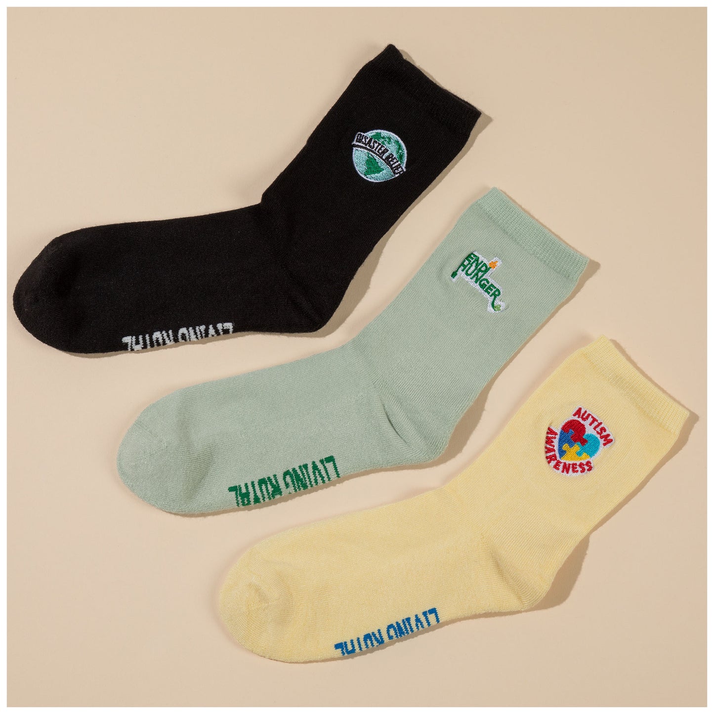 Living Royal Charity Crew Socks