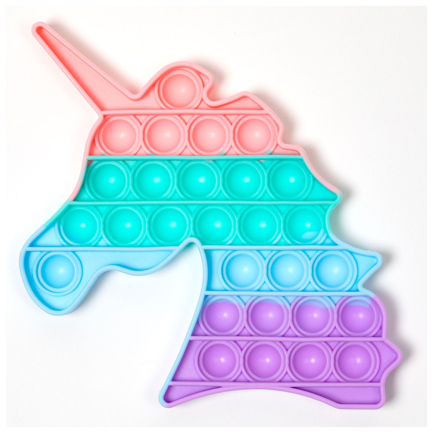 Pastel Rainbow Fidget Pop-It Toy