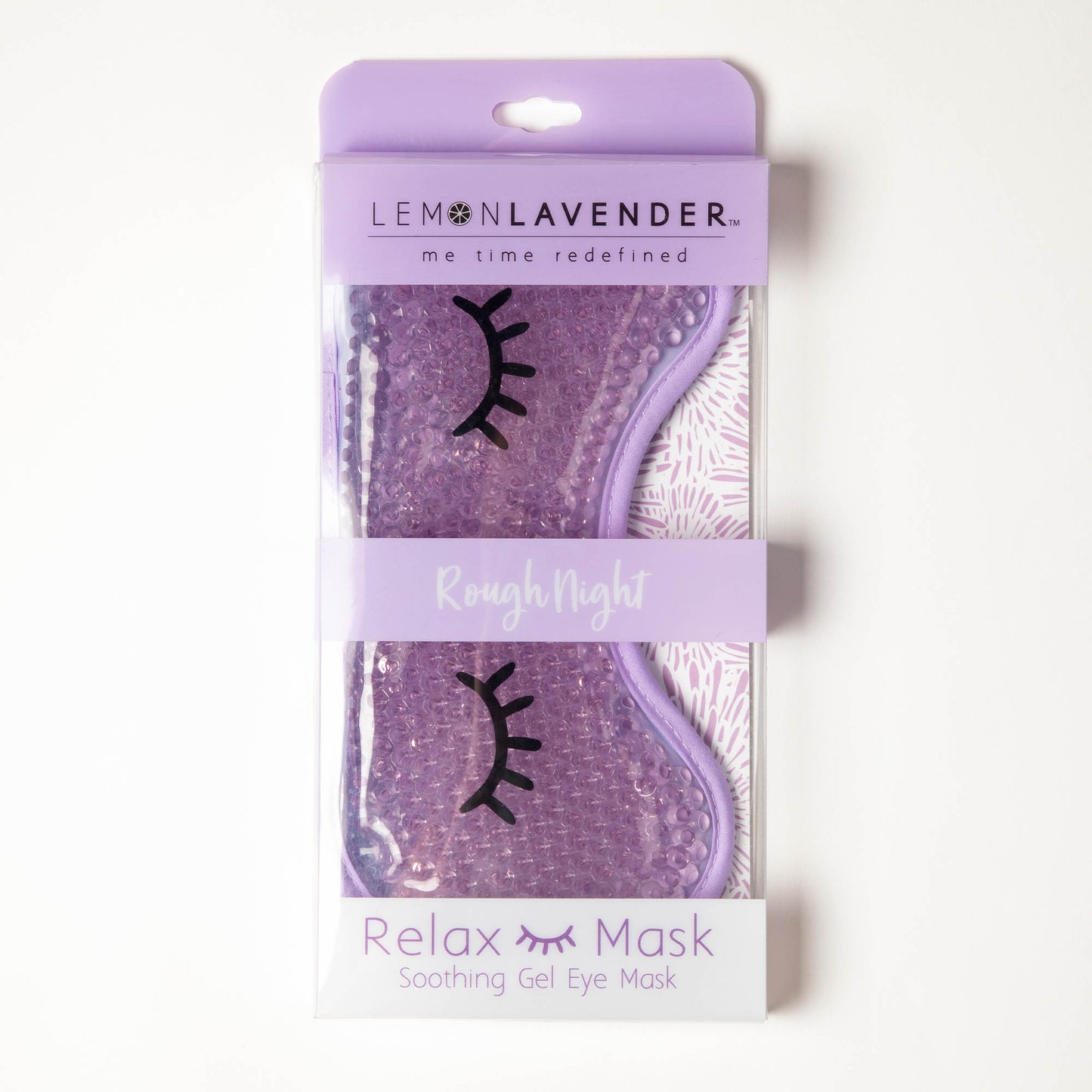 Lemon Lavender Relaxation Gel Eye Mask