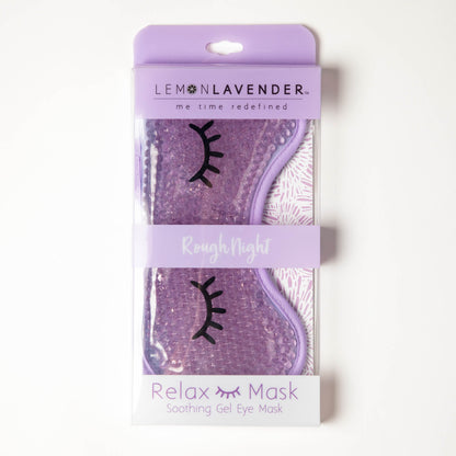 Lemon Lavender Relaxation Gel Eye Mask