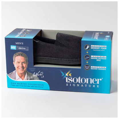 Isotoner&reg; Men's Box Cord Moccasin Slippers