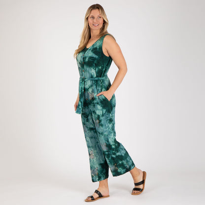 Butterflies in Bloom Hand Crafted Jumpsuit