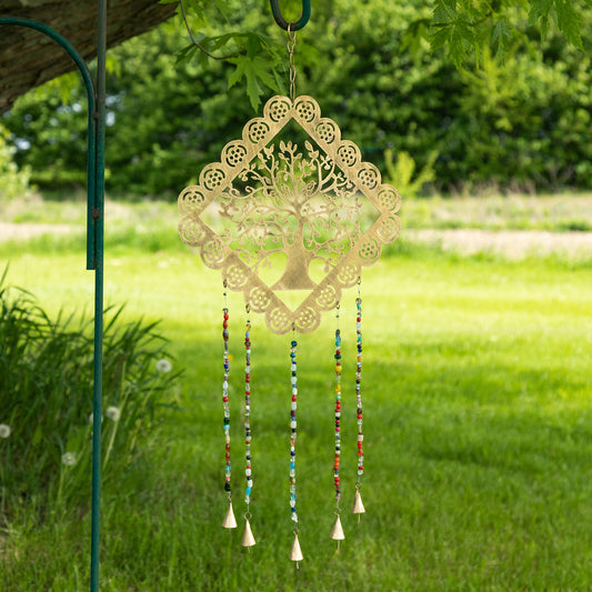 Tree of Life Beaded Wind Chime