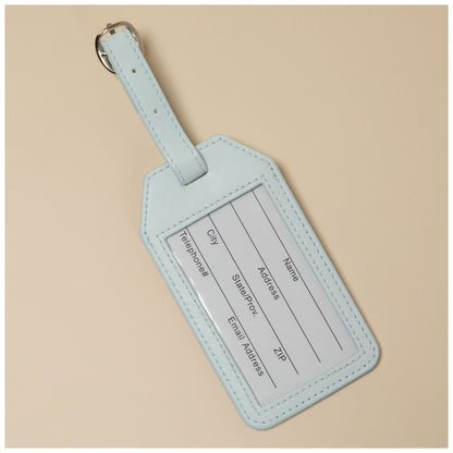 Pawsitively Time to Travel Luggage Tag & Passport Holder