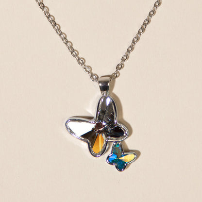 Swarovski Crystal Butterfly Necklace
