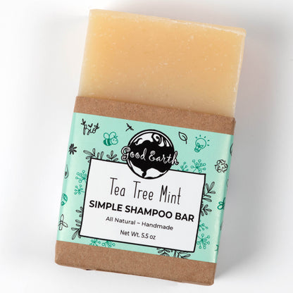 Good Earth Tea Tree Mint Shampoo Bar