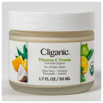 Cliganic&trade; Organic Vitamin C Cream