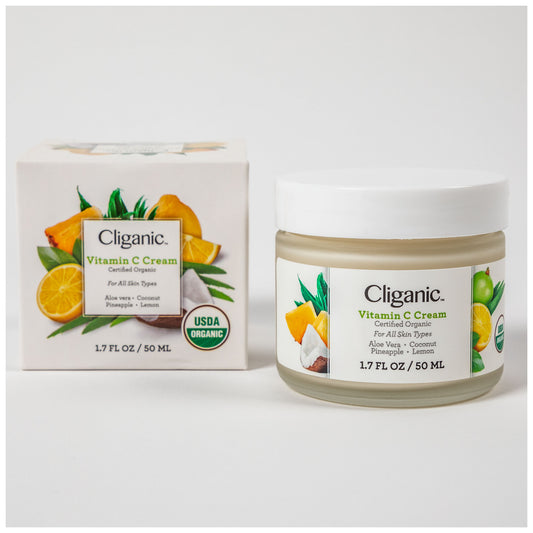 Cliganic&trade; Organic Vitamin C Cream