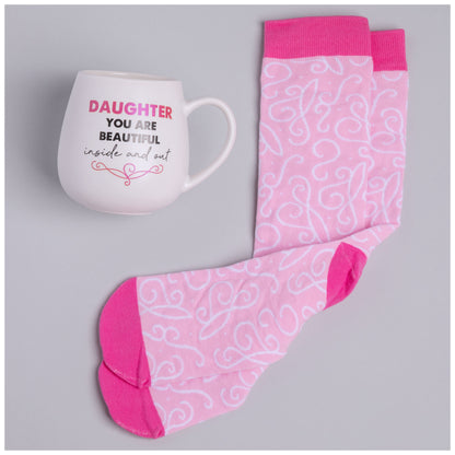 For the Perfect Person Mug & Sock Gift Set