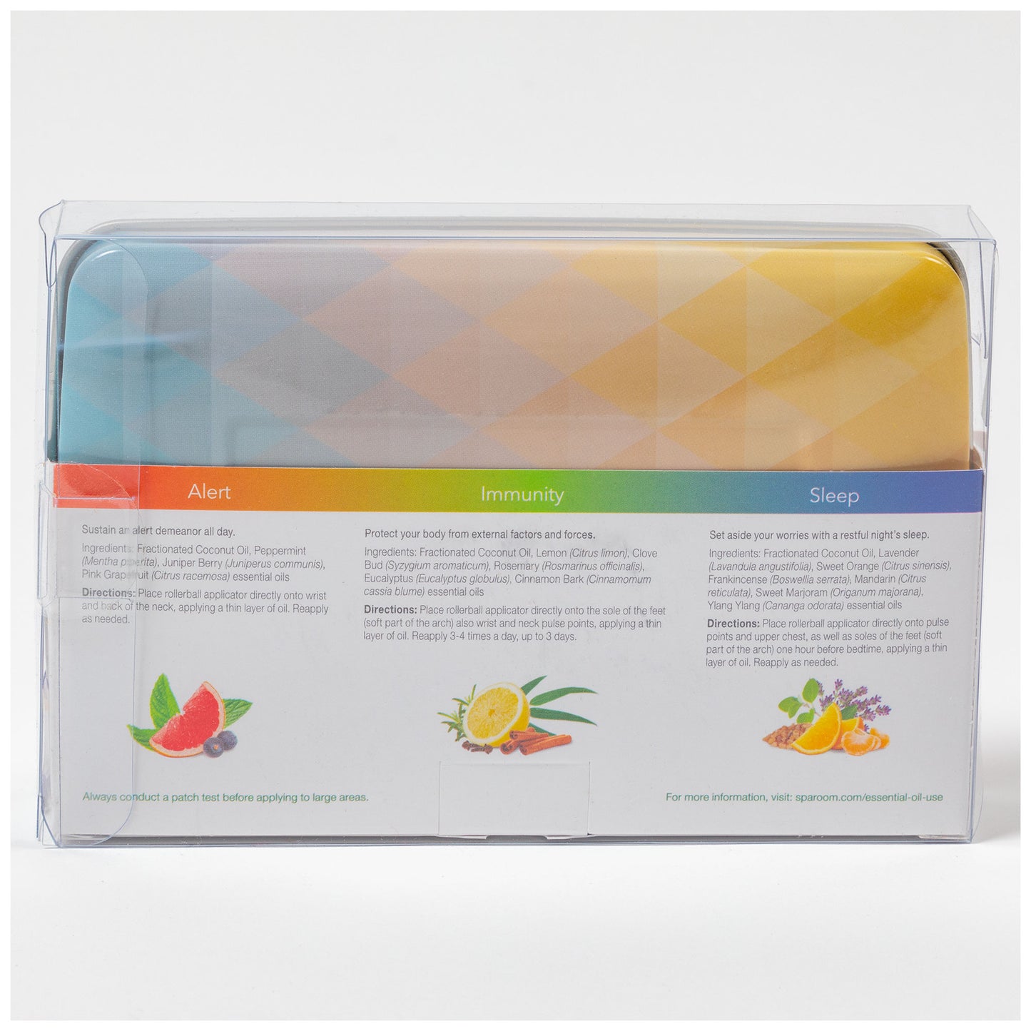 Essential Oil Roll-Ons Travel Tin