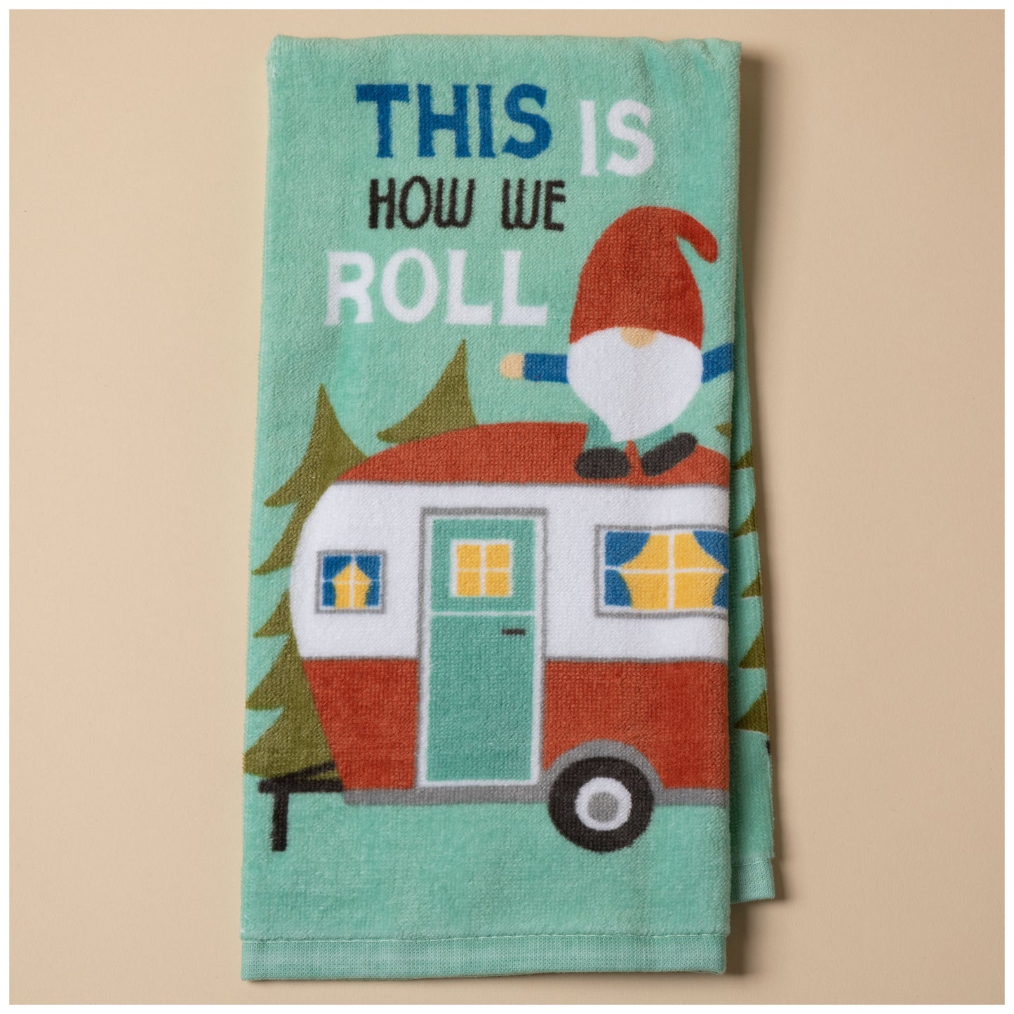 Rolling Gnome Kitchen Towel