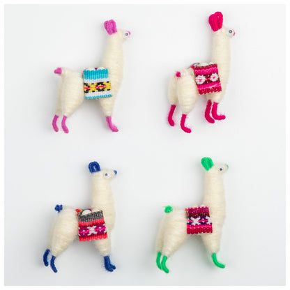 Handmade Cute Llama Magnets - Set of 4