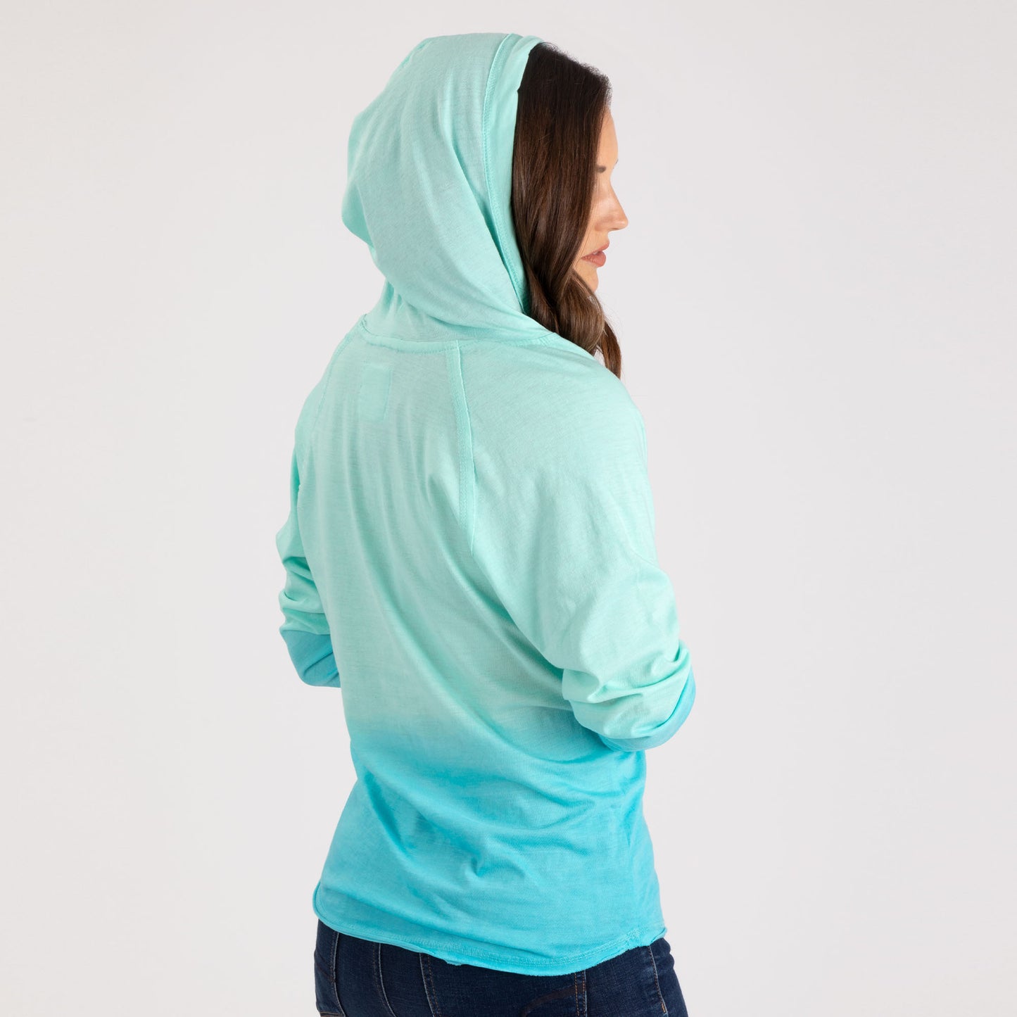 Paw Print Ombre Hooded Tunic