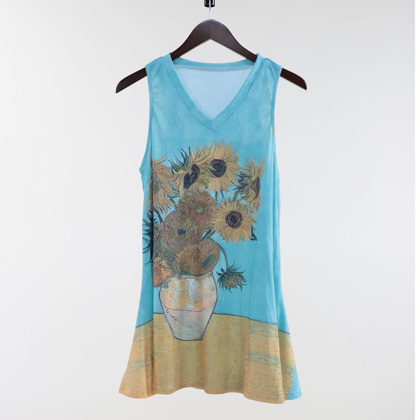 Museum Collection Van Gogh Sleeveless Tunic Dress