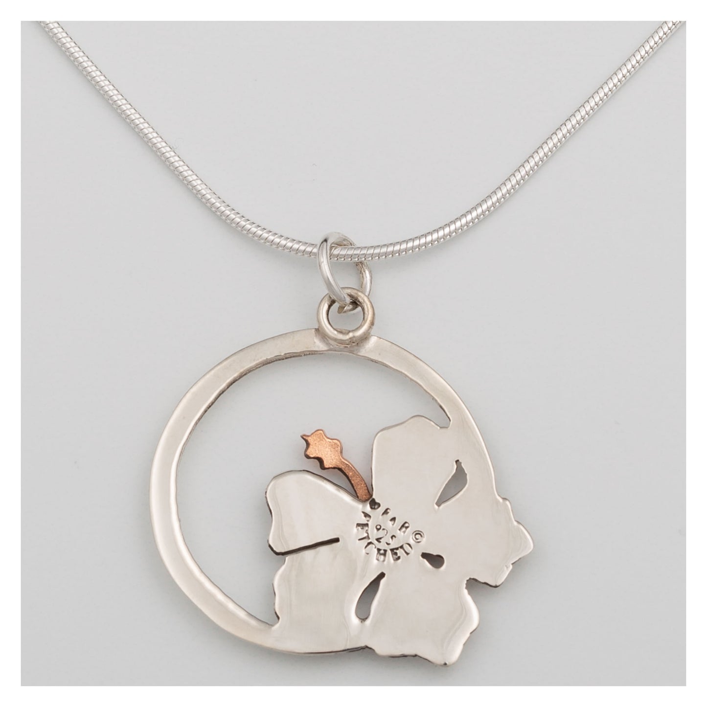 Blooming Flowers Sterling Necklace