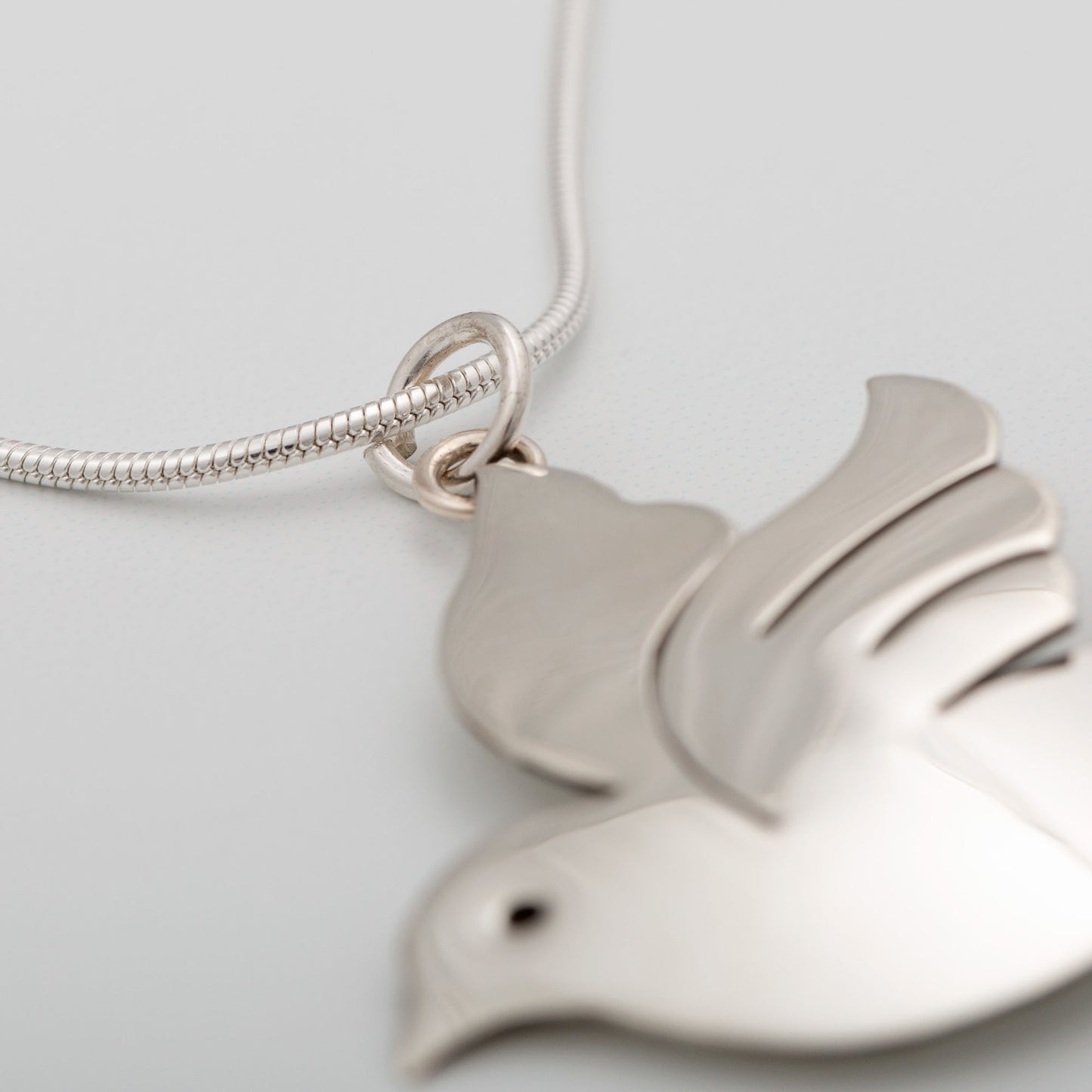 Peace Dove Sterling Necklace