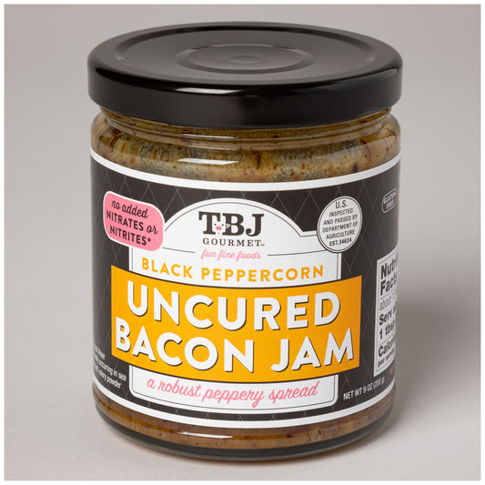 TBJ Gourmet&trade; Black Peppercorn Uncured Bacon Jam