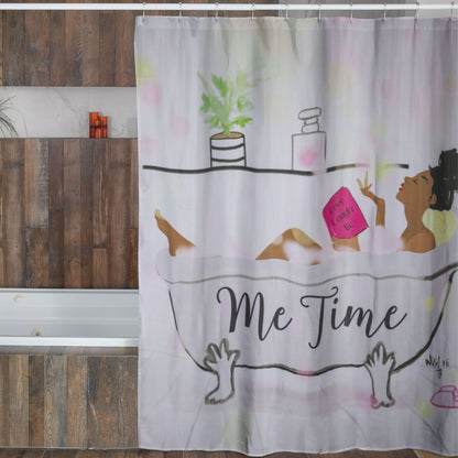 Me Time Shower Curtain