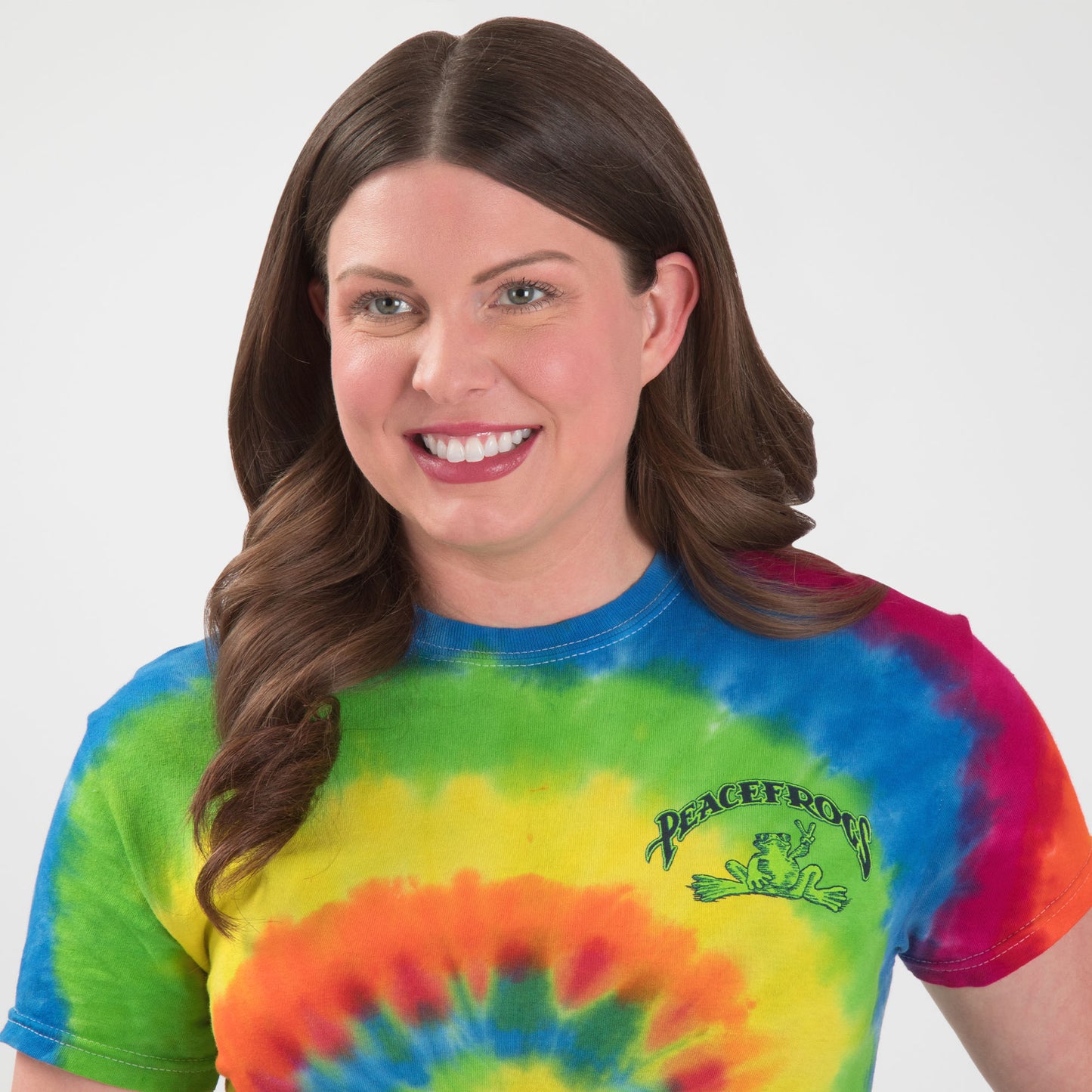 Peace Frogs Back in the Day Tie-Dye T-Shirt