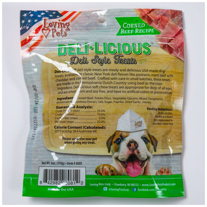 Loving Pets&reg; Deli-Licious Corned Beef Recipe Dog Treats