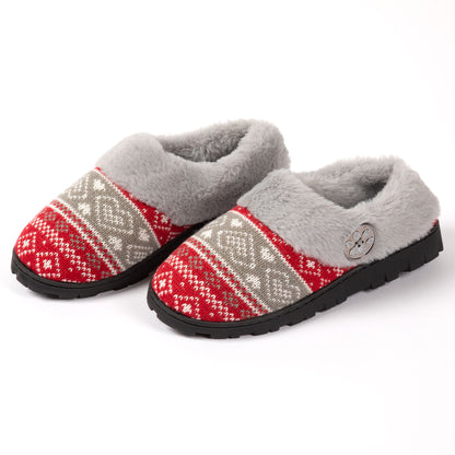 Paw Knit Clog Slippers