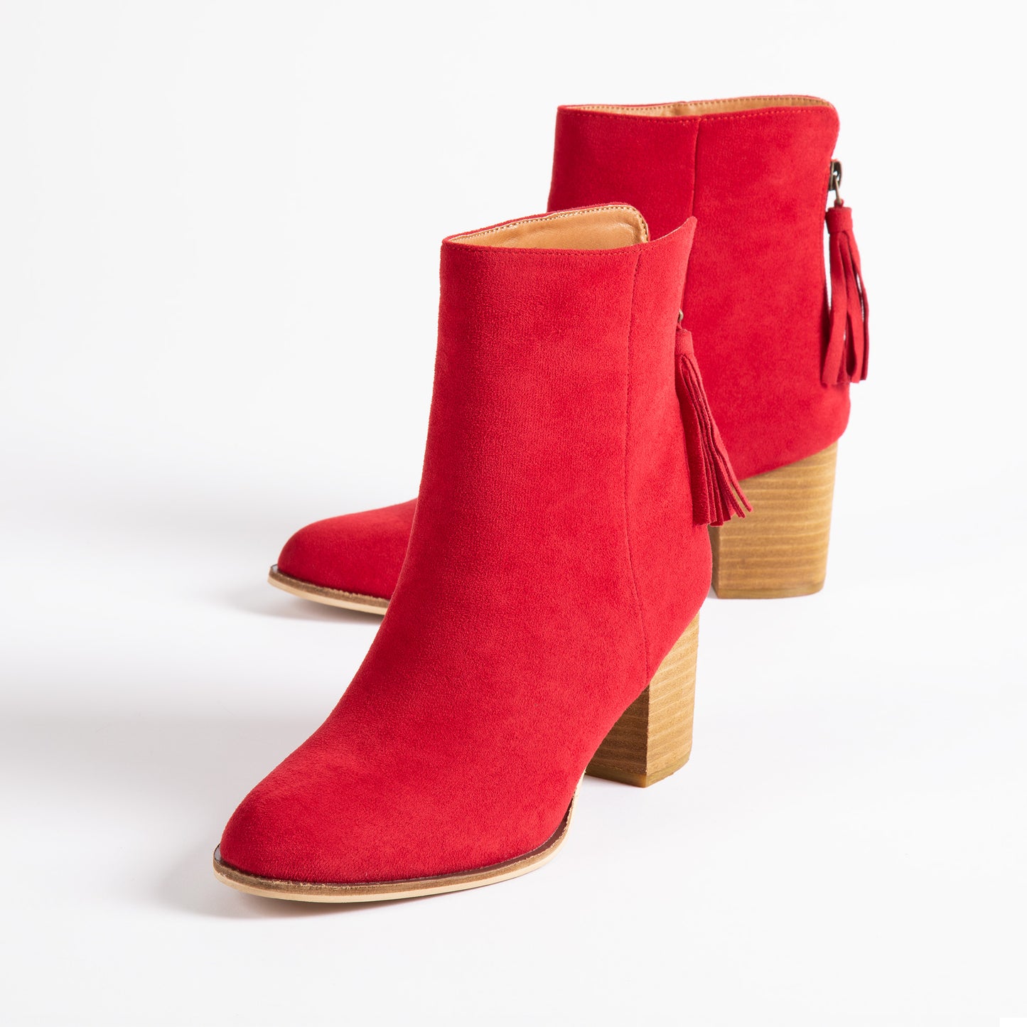 Corkys Boujee Red Mid-Calf Boots