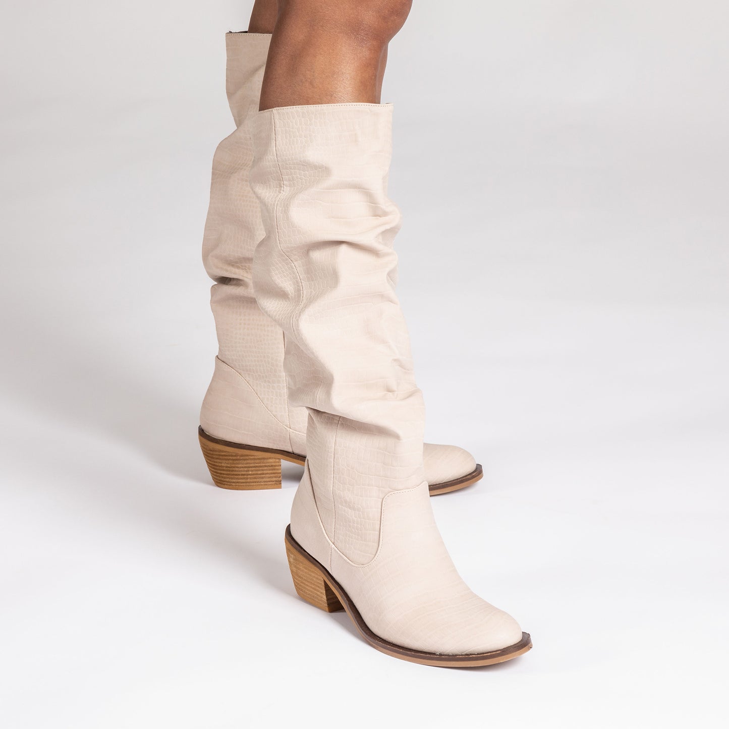 Corkys Shook Beige Tall Boots