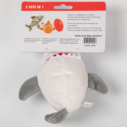 Patchwork Pet Great White Dog Toy