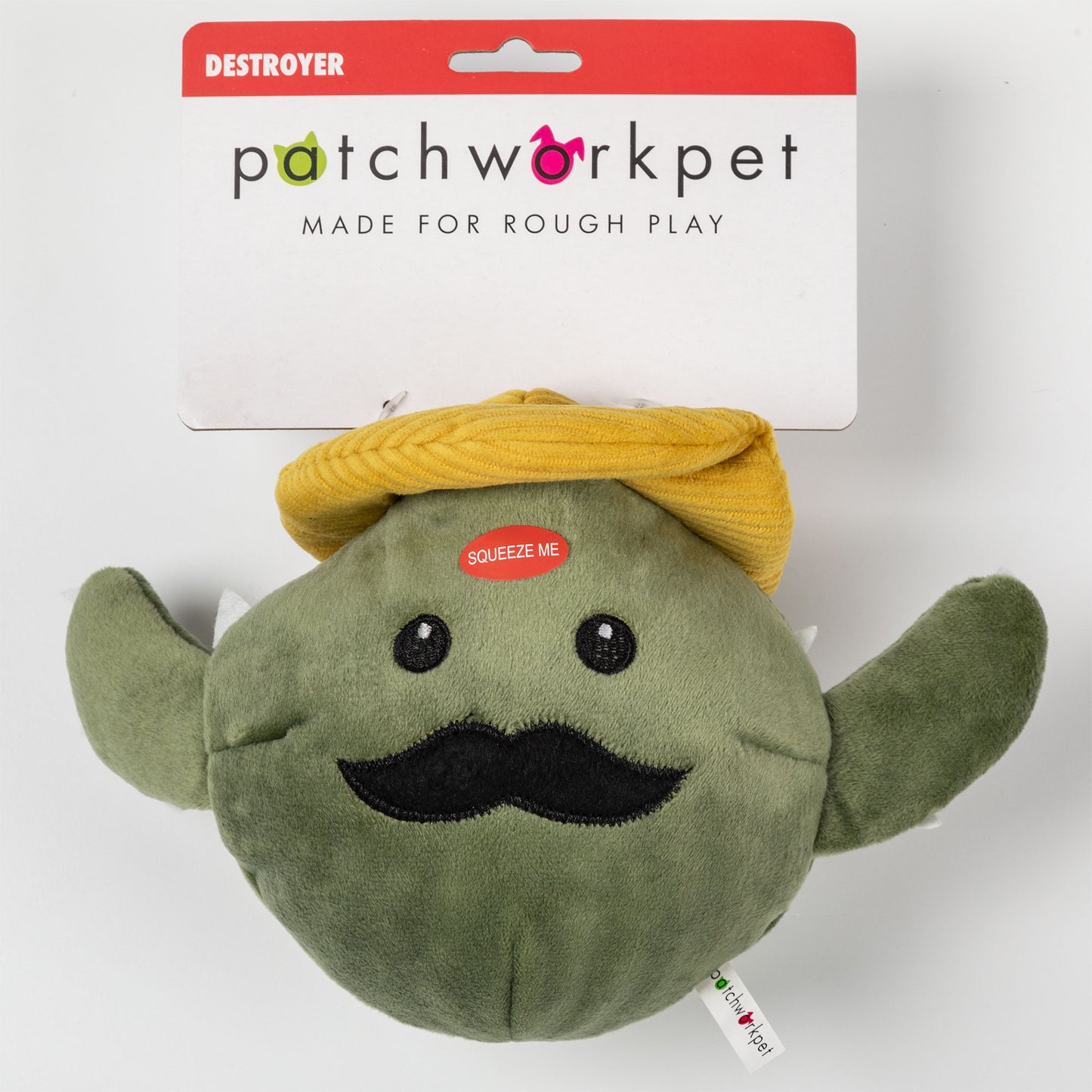Patchwork Pet Cactus Dog Toy