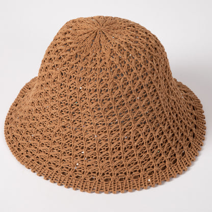 90s Crocheted Bucket Hat