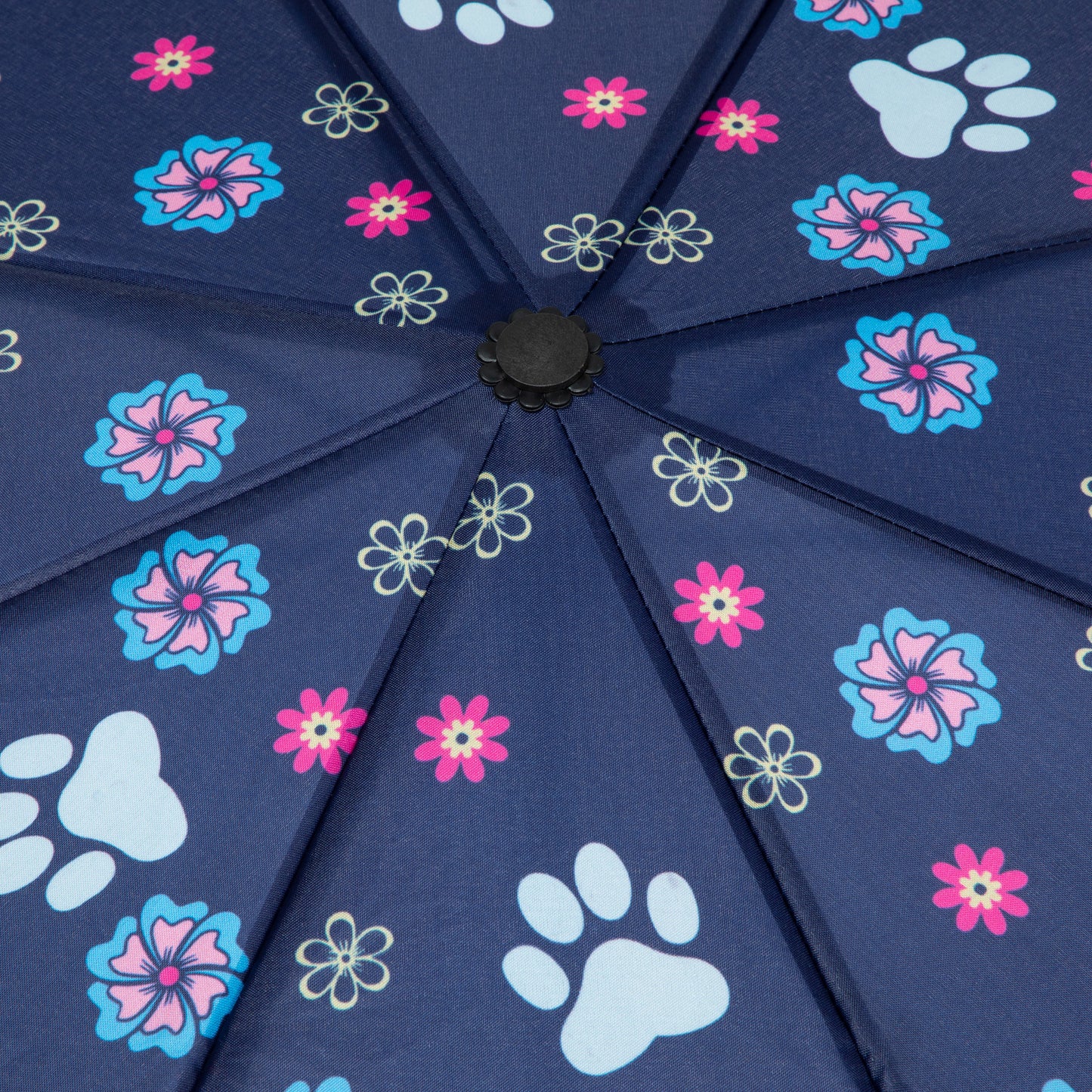 Rainy Day Paw Print Umbrella