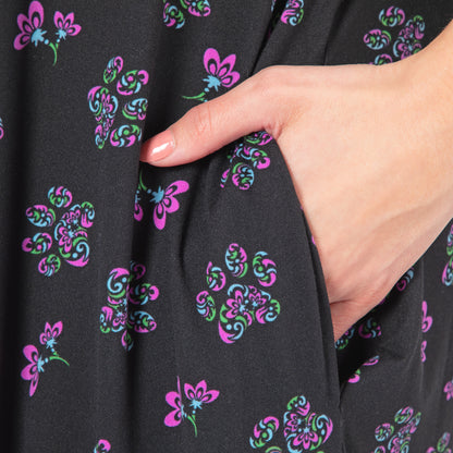 Flowers & Swirls Paw Prints Soft Touch Pajamas