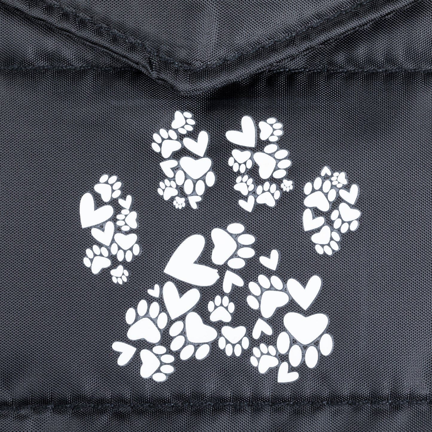 Paw Print Puffer Tablet Carrying Case