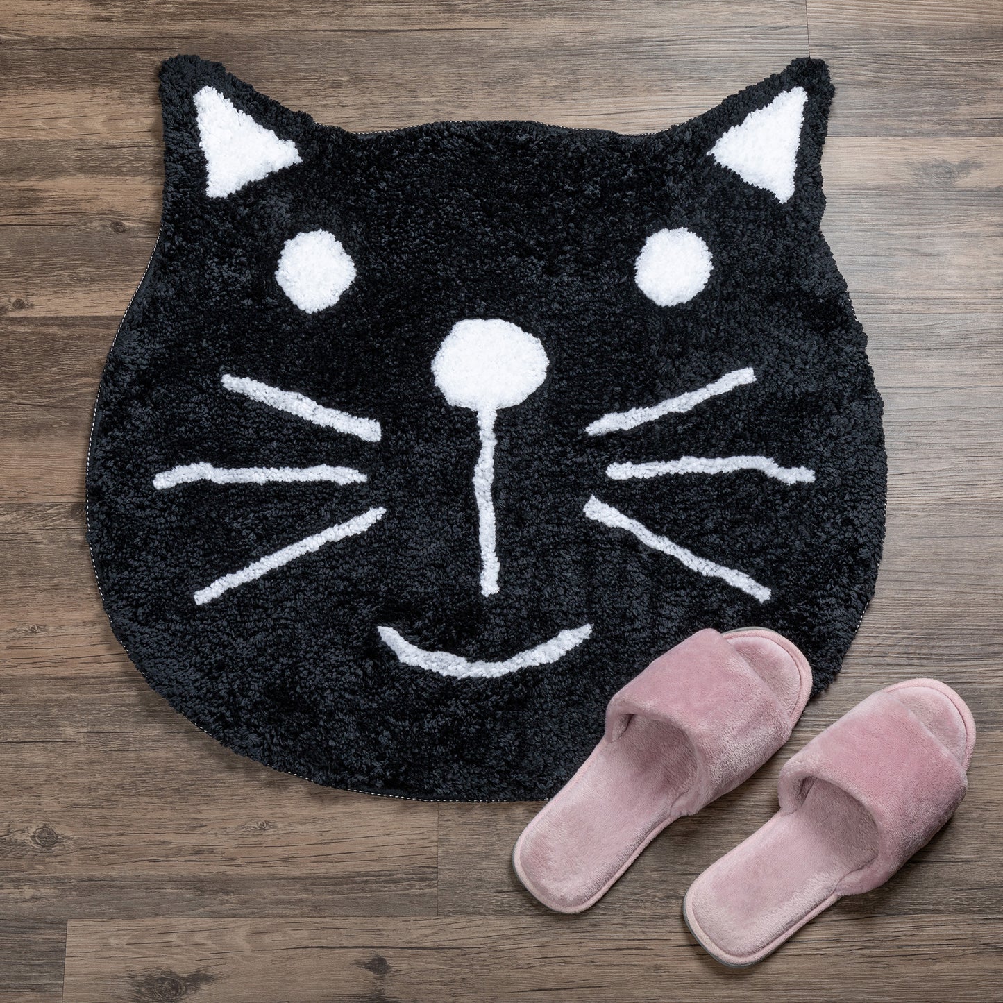 Cute Cat Face Floor Mat