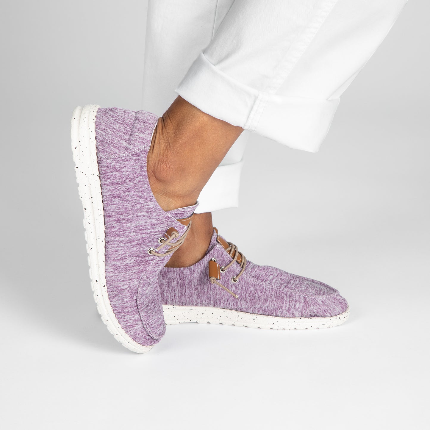 Low Top Slip On Boat Loafers