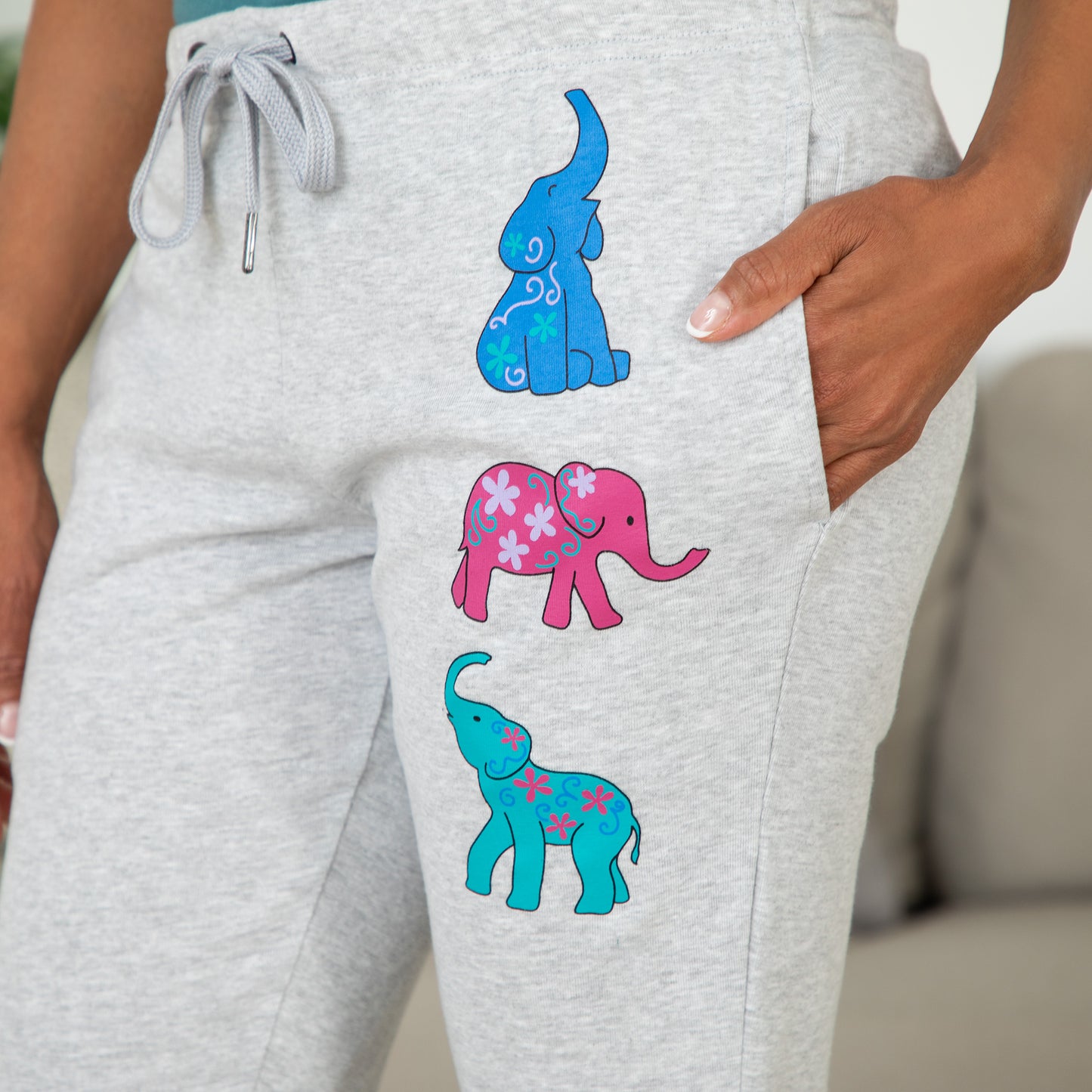 Playful Animal Yoga Capri Pants
