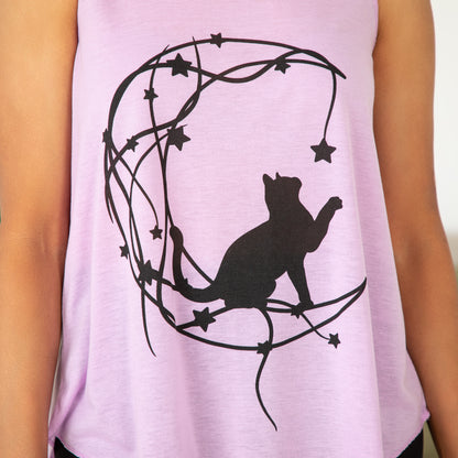 Clever Cat Tank Top