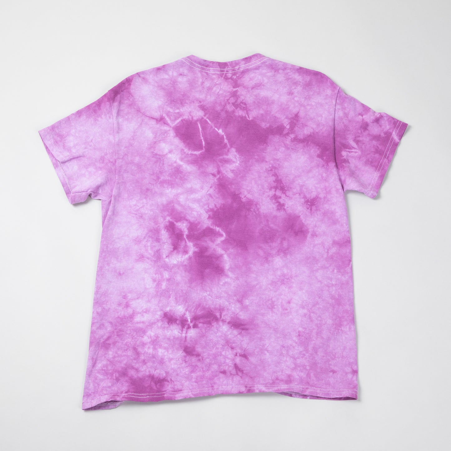 Paw Print Boysenberry Tie-Dye T-Shirt