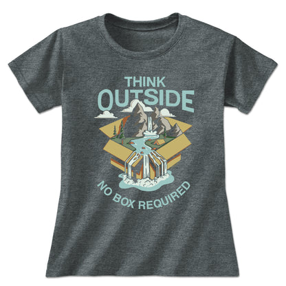 Think Outside Wild Ladies T-Shirt