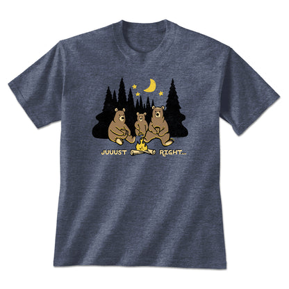 Juuust Right Campfire T-Shirt