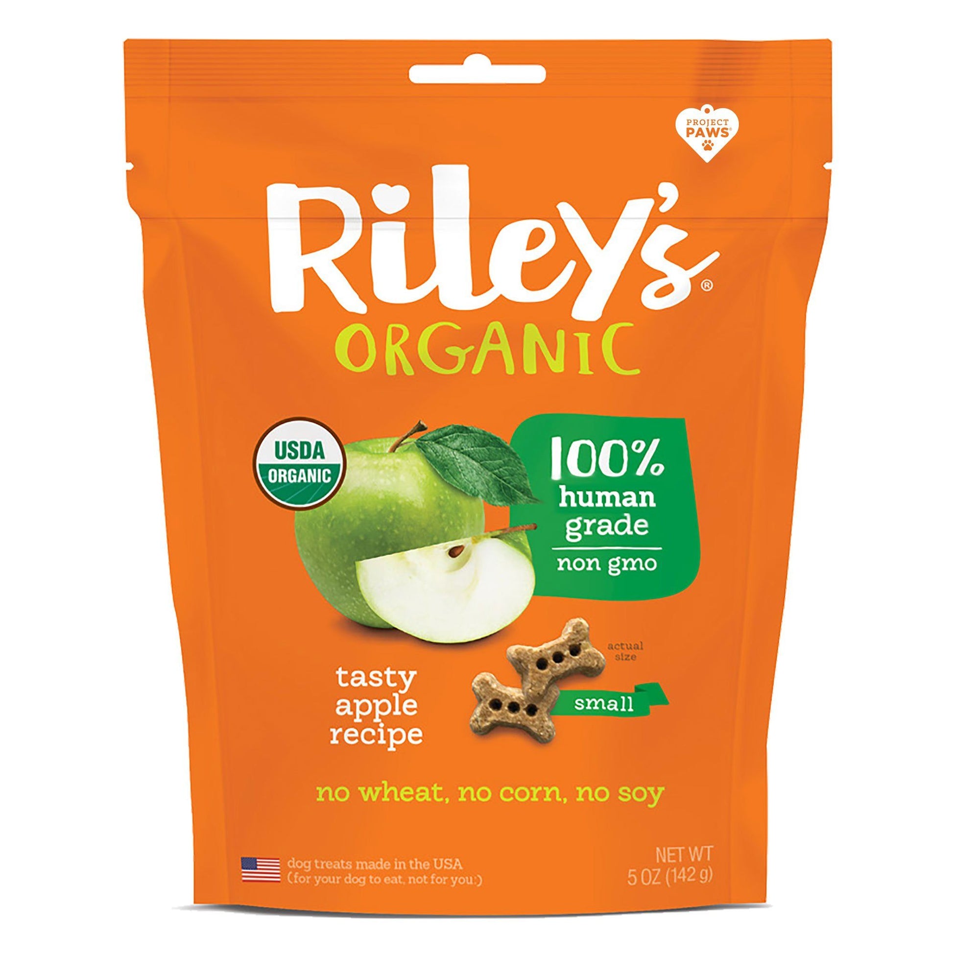 Riley's Organic - Riley's Organic Tasty Apple Dog Treats