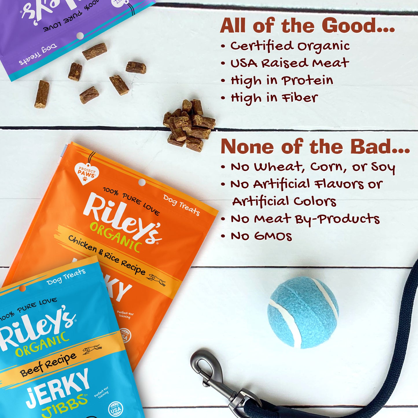 Organic Jerky Jibbs Variety Pack