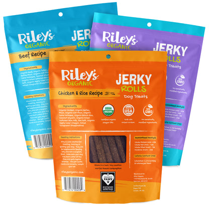 Organic Jerky Rolls Variety Pack