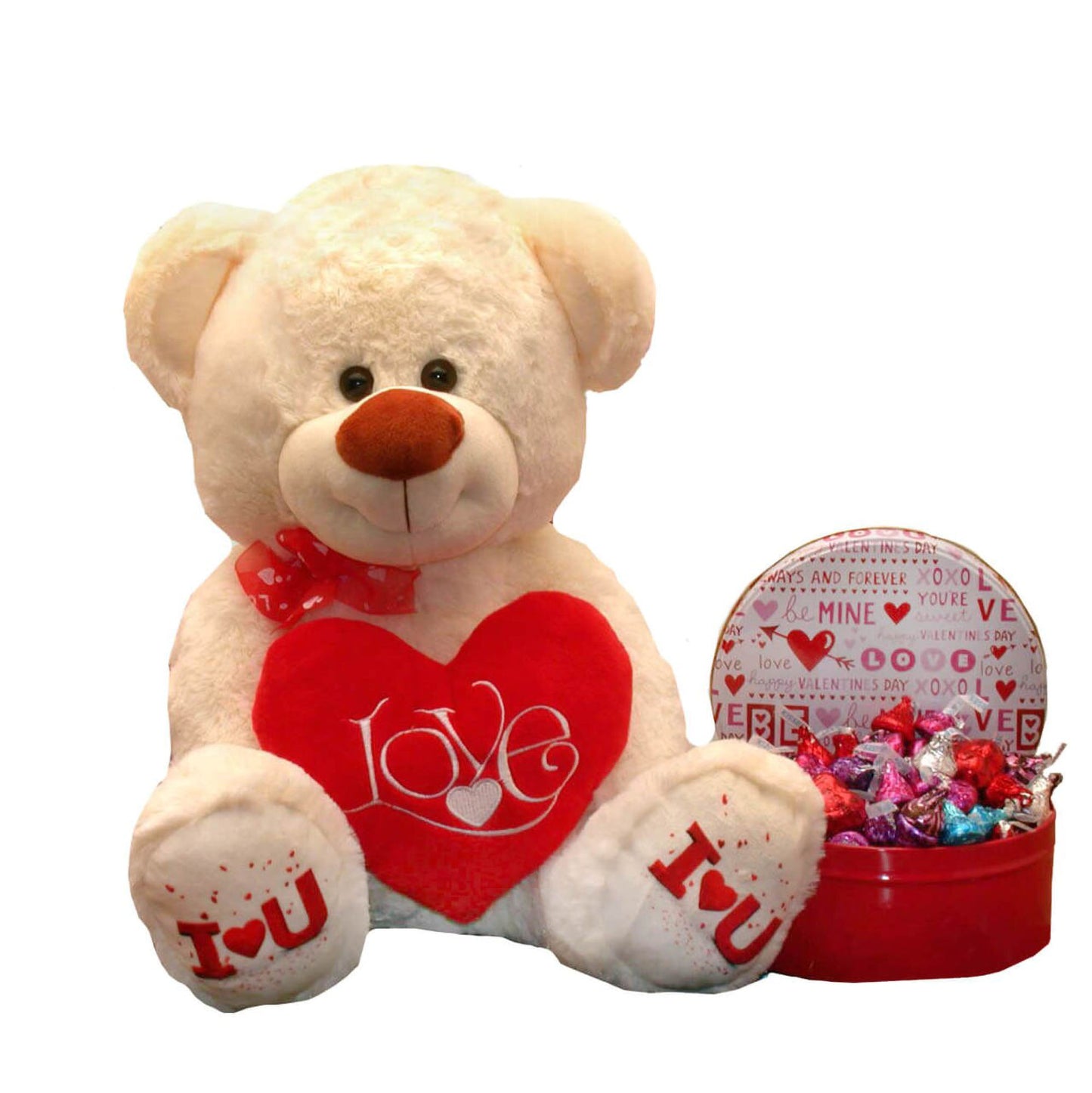 All My Love Valentine Chocolate & Teddy Bear Gift Set