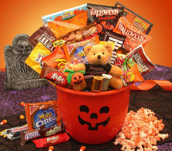 Halloween Tricks and Treats Gift pail