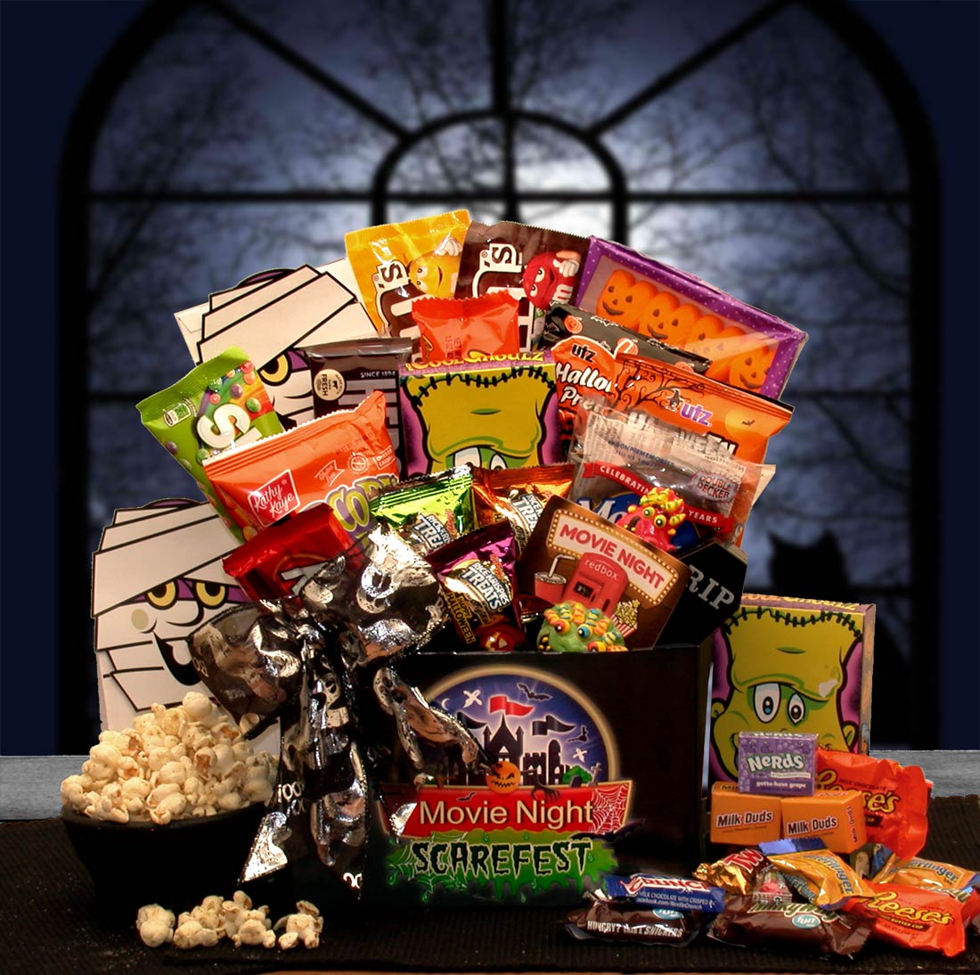 Halloween Scarefest Movie Gift Box with Redbox Gift Card