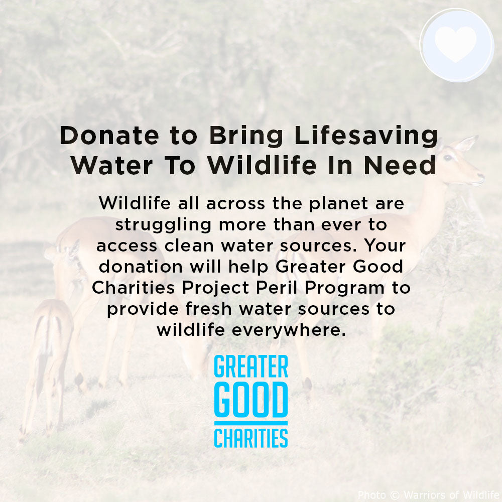 Project Peril: Provide Life-Saving Water to Wildlife Around the World