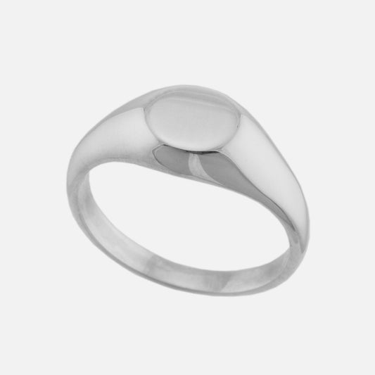 Signet Sterling Silver Ring