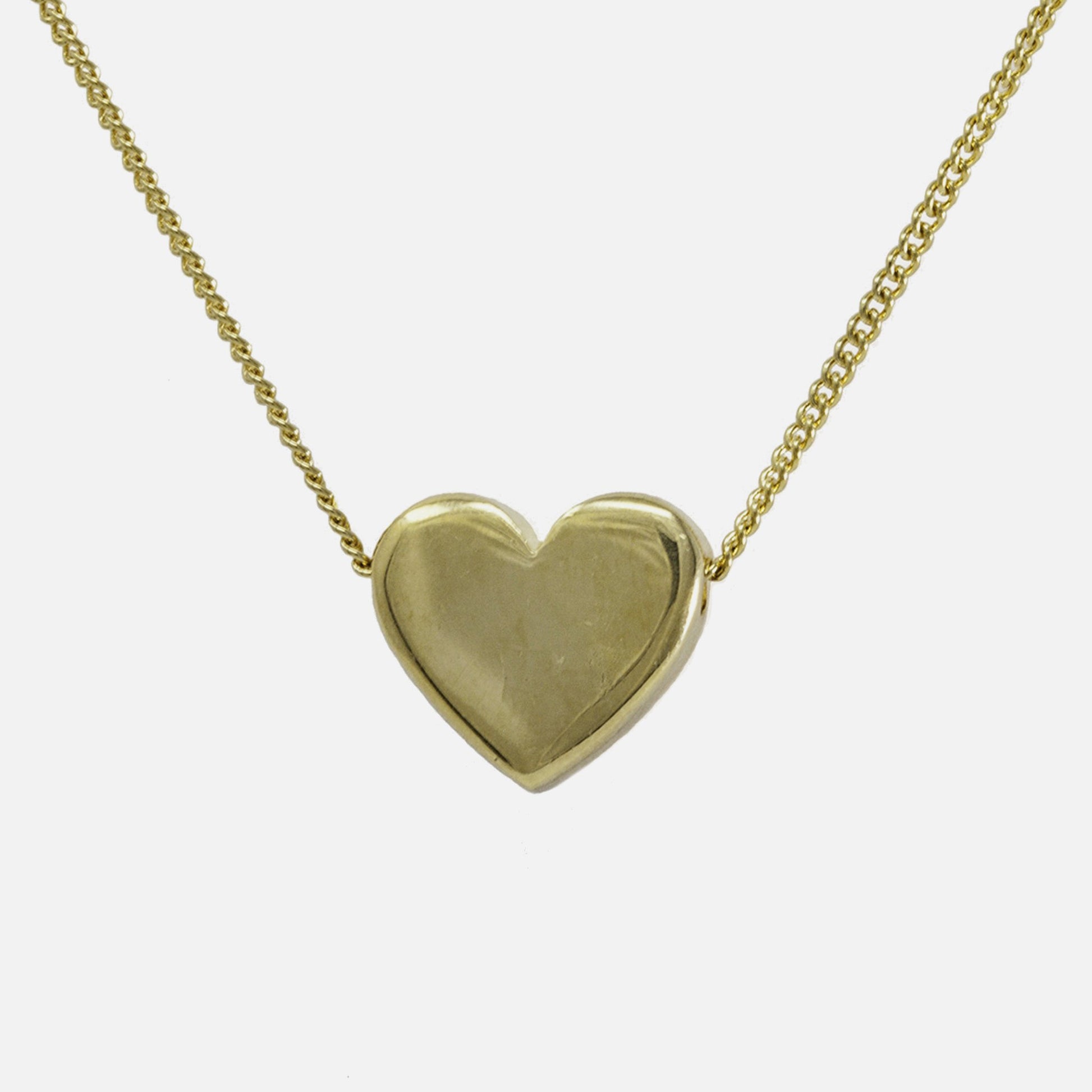 Adoring Sterling & Gold Plate 18 Inch Necklace