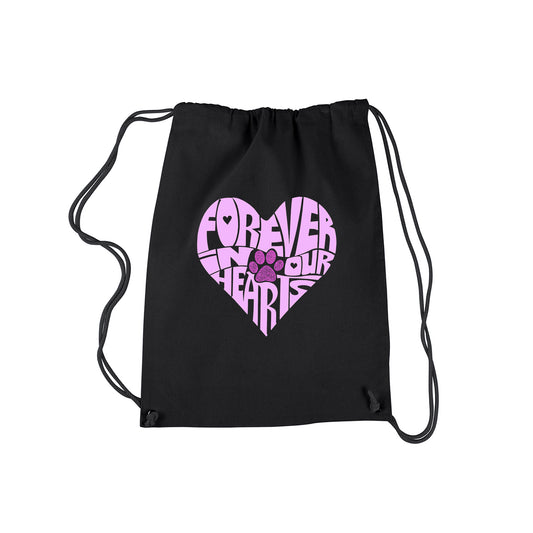 Forever In Our Hearts - Drawstring Backpack